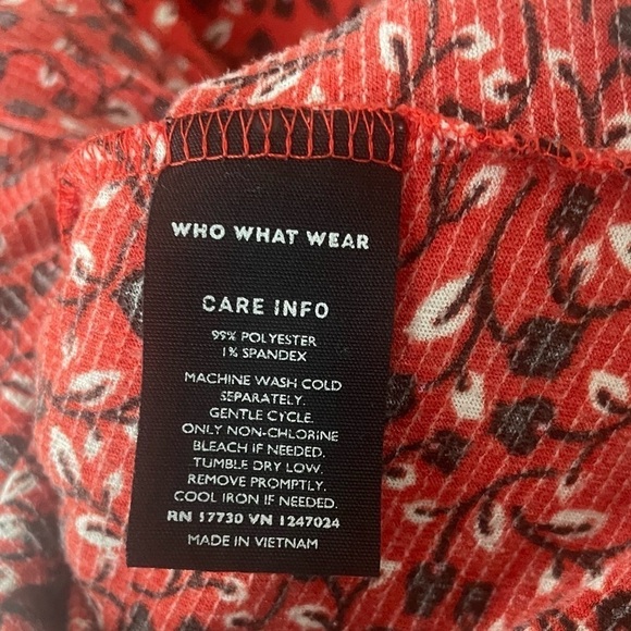 Who What Where Sleeveless Blouse Sz Large - Picture 3 of 4